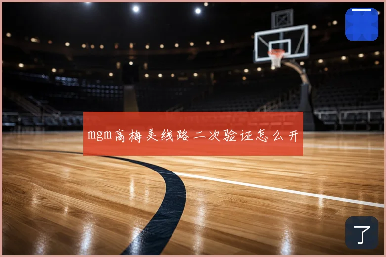 mgm高梅美线路二次验证怎么开